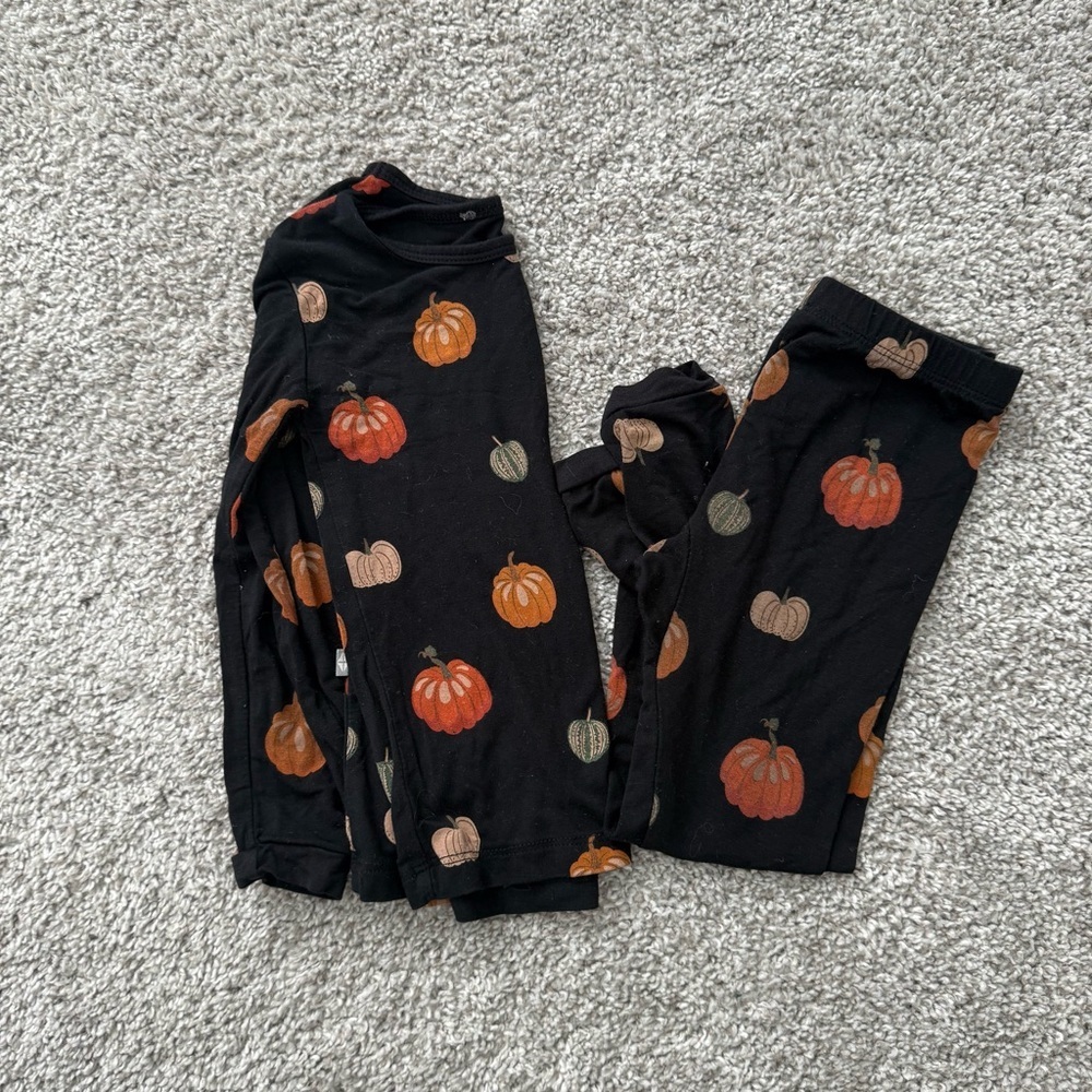 KYTE BABY- Pumpkins/Fall 2 Piece Long Sleeve Pajamas- 2T